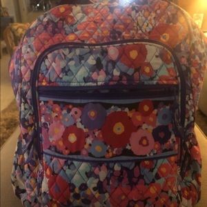 Vera Bradley campus backpack. fairly new.